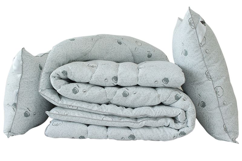 Комплект одеяло и 2 подушки 70х70 TAG Eco-cotton 145x215 см