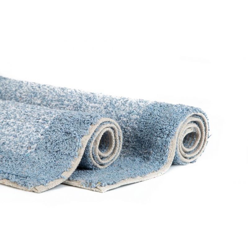 Набір килимків Shalla - Fabio блакитний 40x60 см