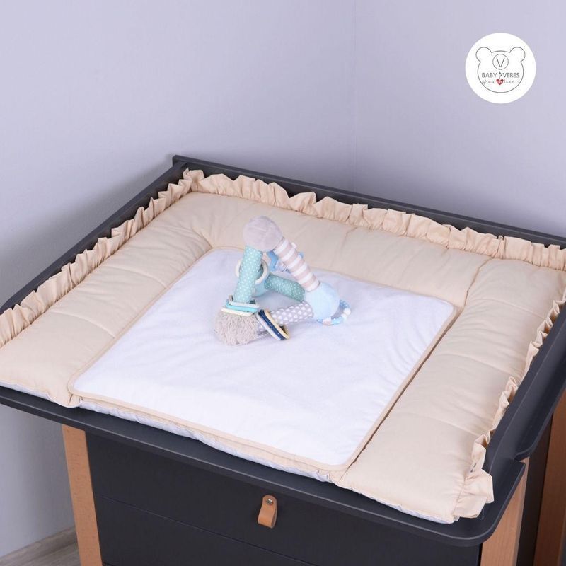 Cповивальний матрац Baby Veres "Macaroon Vanilla" 72x80 см