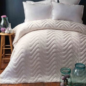 Ковдра Nautica Home - Altena Ekru 195*215 євро 195x215 см