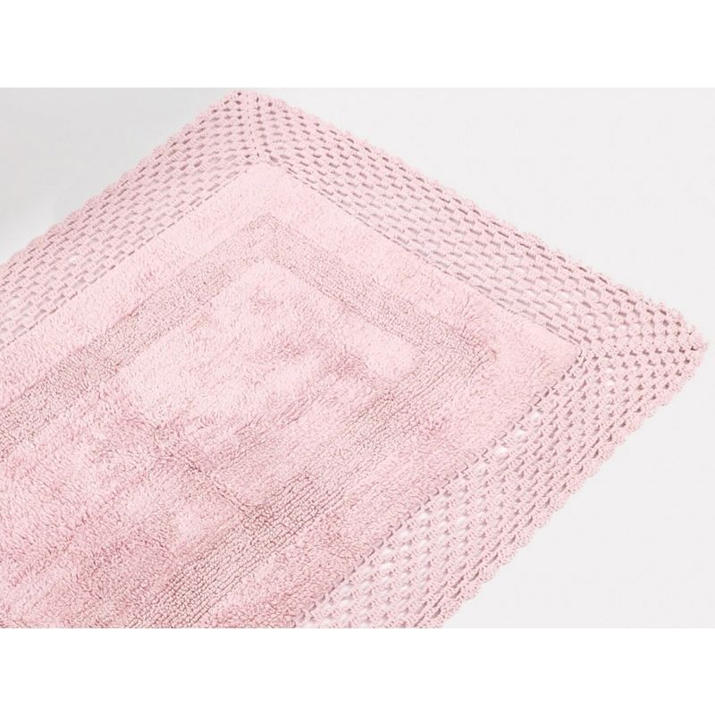 Набір килимків для ванної Irya Lizz рожевий 45x65 см