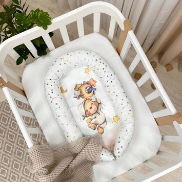 Кокон Маленькая Соня Мишки Гамми бежевый 65x90 см