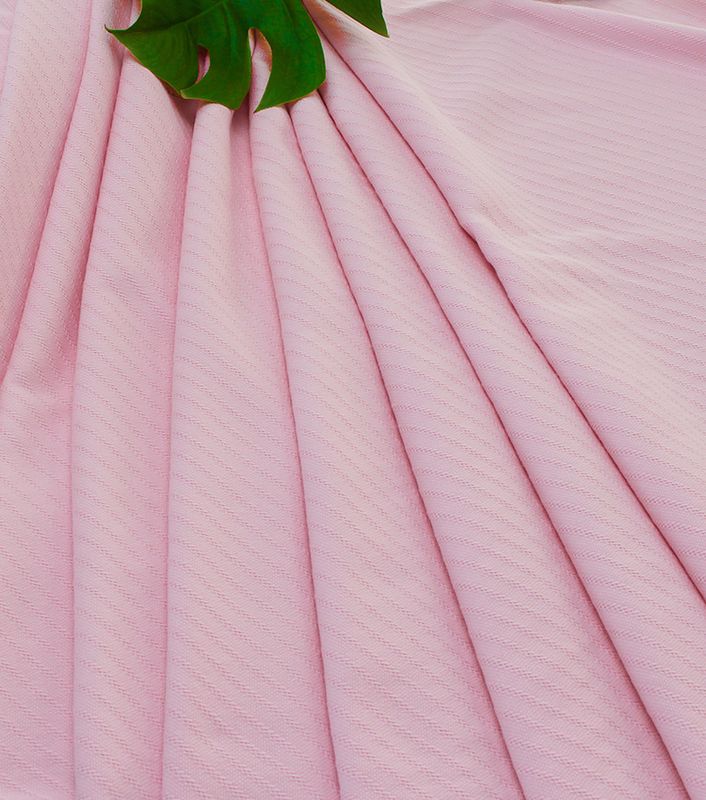 Простирадло-покривало TAG піке Смуга рожевий 200x235 см