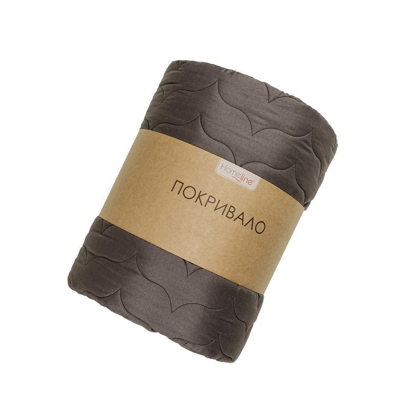 Покрывало стеганое Home Line шоколад 210х240 см