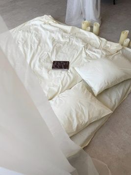 Постільна білизна Bedclozzzes ранфорс масло (№4) євро