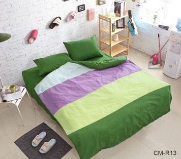 Постільна білизна TAG Color mix CM-R13 двоспальна