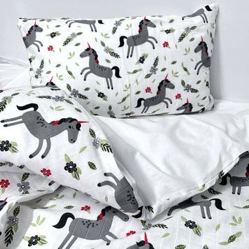 Комплект постільної білизни Unicorn SoundSleep муслін підлітковий