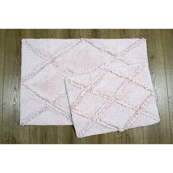 Набор ковриков для ванной Irya Nadia розовый 40x60 см