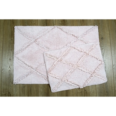 Набір килимків для ванної Irya Nadia рожевий 40x60 см