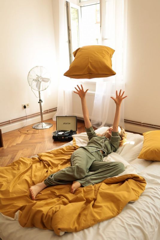 Постільна білизна Bedclozzzes ранфорс honey+milk (№16+2) євро