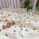 Пелюшка Маленька Соня муслін Сонечко на айворі 95x135 см