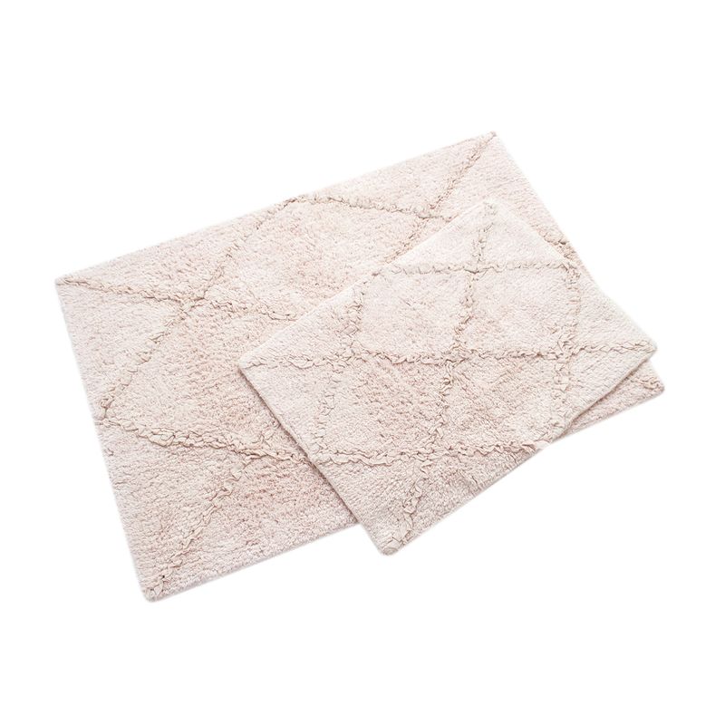Набор ковриков для ванной Irya Nadia розовый 40x60 см