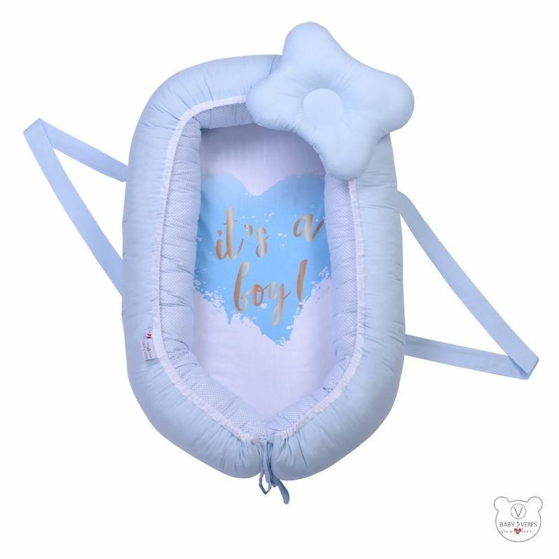 Кокон-гнездышко Baby Veres It's a boy! 52х80