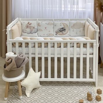 Бортики Маленька Соня Арт Дизайн Єнотик 30x32 см + 17x120 см