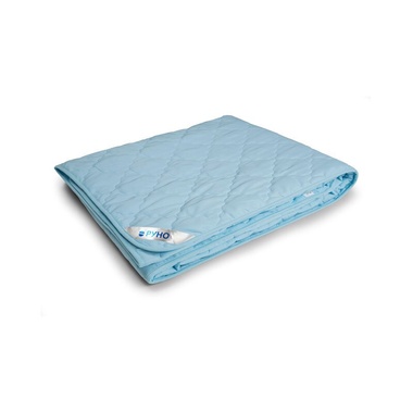 Одеяло антиаллергенное Руно Легкость Голубое, 140x205
