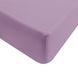Простынь на резинке Iris Home premium ранфорс с наволочками фиолетовый 160х200х25 см