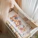 Комплект постільної білизни Маленька Соня Ведмедики Гаммі бежевий для новонароджених