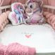 Простирадло дитяче Маленька Соня з друком Heart and Flowers 60х120 см