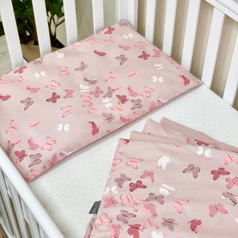 Комплект постільної білизни Маленька Соня Baby Dream Метелики для новонароджених