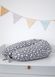 Подушка для кормления Baby Veres "Smiling grey" 70х165 см