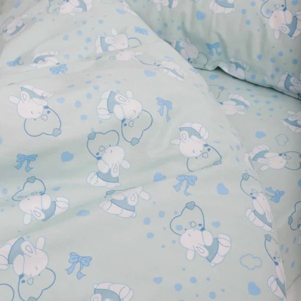 Набор детского постельного белья Вилюта ранфорс голубое 22173 для младенцев