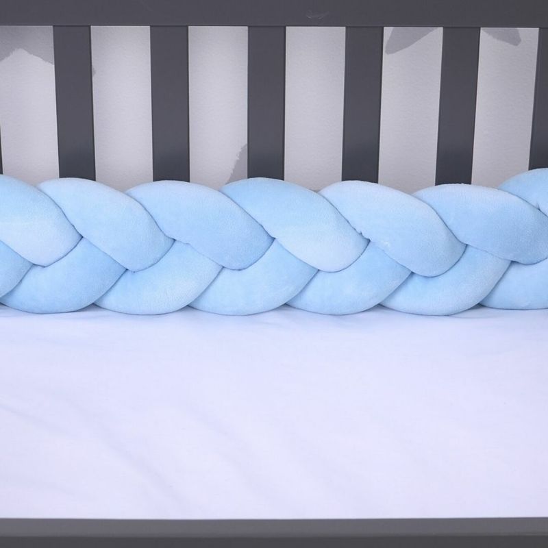 Бампер-коса Baby Veres Blue Medium 15х120