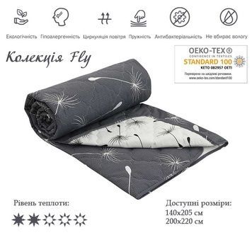 Ковдра Руно силіконова FLY легка 140x205 см