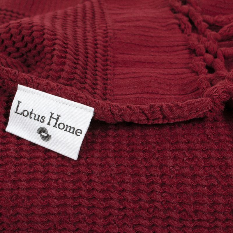 Плед Lotus Home - Rius red червоний 130x170 см