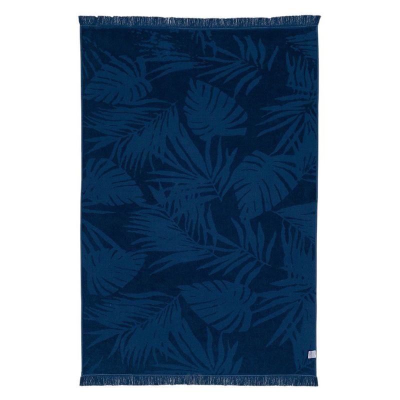 Полотенце пляжное жаккардовое SoundSleep Hawaii dark blue 100х150 см