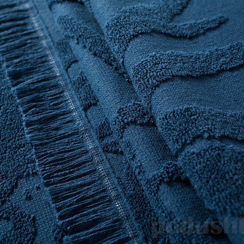 Полотенце пляжное жаккардовое SoundSleep Hawaii dark blue 100х150 см
