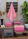 Рушники бамбукові Zeron 3 шт Aynali Agac Bamboo Desen 50x90 см