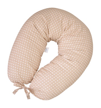 Подушка для годування Baby Veres"Soft beige" 70х165 см