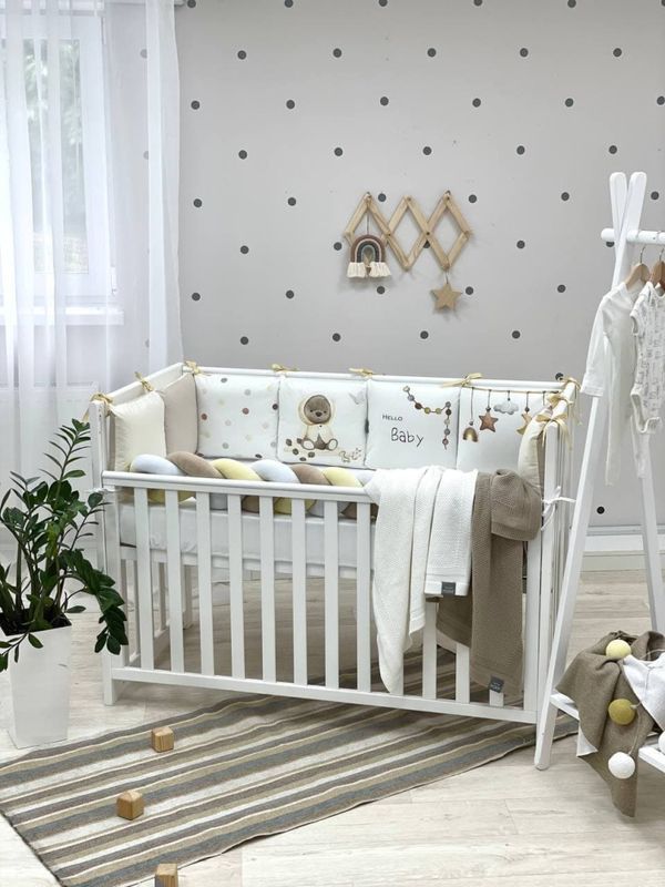 Бортики Маленькая Соня Арт Дизайн Мишка 30x32 см + 17x120 см