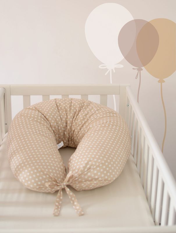 Подушка для кормления Baby Veres "Soft beige" 70х165 см