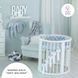 Бампер-коса Baby Veres Grey Melange 15х120