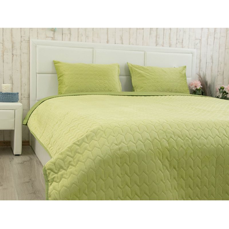 Покривало Руно &ldquo;Velour&rdquo; Green banana180х220 см