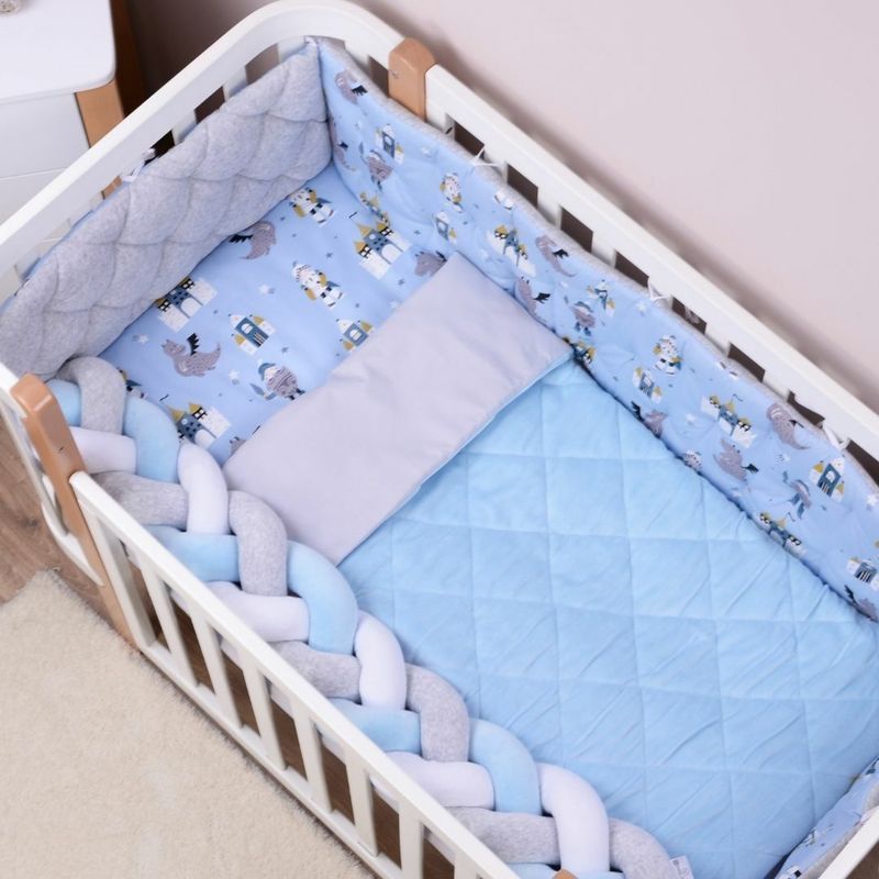 Постельный комплект Baby Veres "Velour Brave" (5ед.) для новорожденных