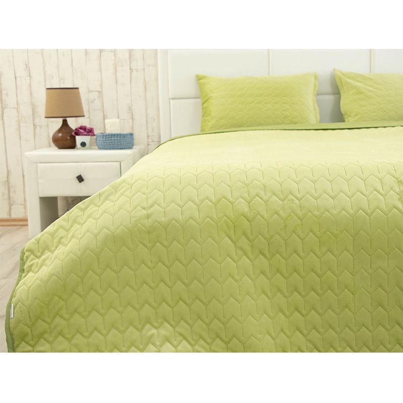 Покривало Руно &ldquo;Velour&rdquo; Green banana180х220 см