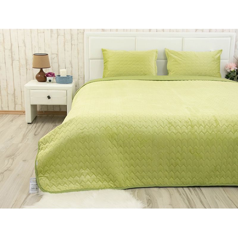 Покривало Руно &ldquo;Velour&rdquo; Green banana180х220 см