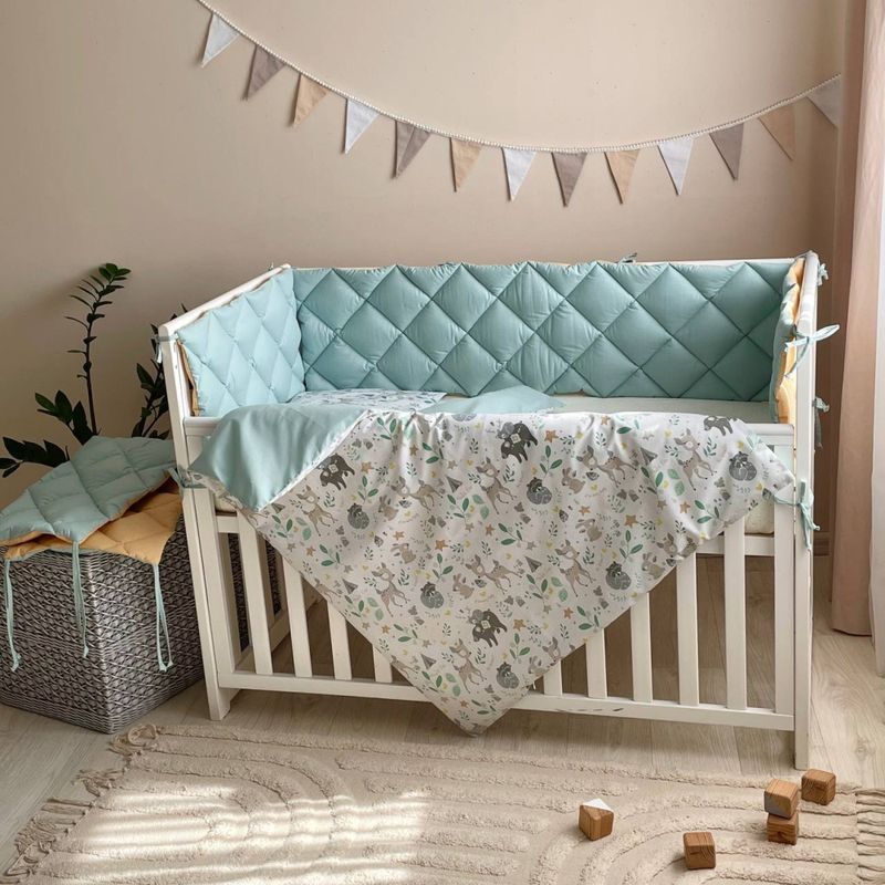 Комплект постільної білизни Маленька Соня Baby Mix Bamby з друзями для новонароджених