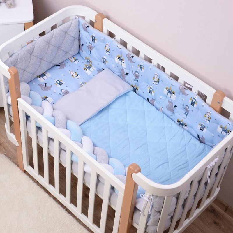 Постельный комплект Baby Veres "Velour Brave" (5ед.) для новорожденных