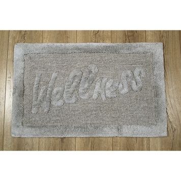 Килимок для ванної Irya Welness сірий 50x80 см