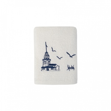 Набір рушників Karaca Home X IST COLLECTION Kizkulesi indigo (3 шт) 30x50 см