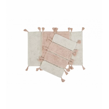 Набір килимків для ванної Irya рожевий Venus 40x60 см