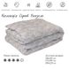 Одеяло силиконовое Руно Дизайн серое 140x205 см