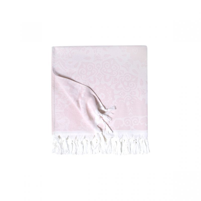 Рушник Irya Paloma pink рожевий 90x170 см