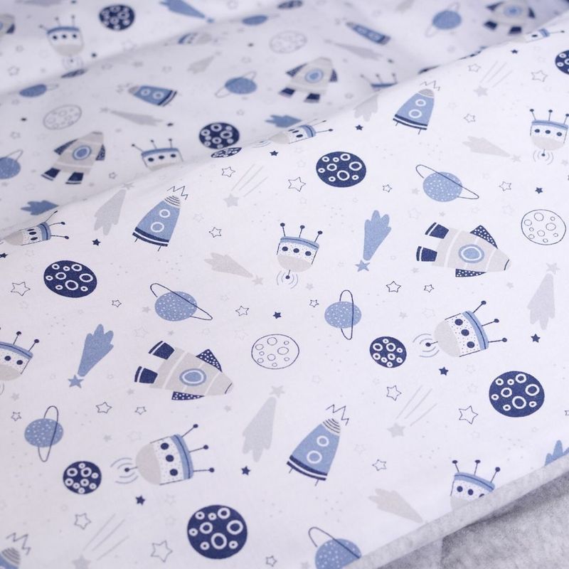 Постельный комплект Baby Veres "Velour Cosmos" (5ед.) для новорожденных
