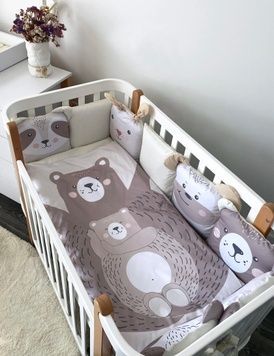 Постільний комплект Baby Veres "Zoo beige" (6од.) для новонароджених