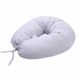 Подушка для кормления Baby Veres "Soft white-grey" 70х165 см