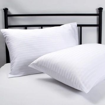Наволочки Iris Home Готель Сатін Страйп 1*1 білий 2 шт, 70x70